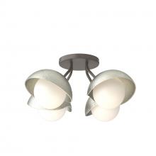 Hubbardton Forge - Canada 121375-SKT-07-85-GG0711 - Brooklyn 4-Light Single Shade Semi-Flush