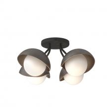 Hubbardton Forge - Canada 121375-SKT-10-14-GG0711 - Brooklyn 4-Light Single Shade Semi-Flush