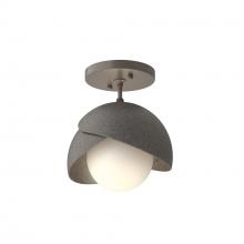 Hubbardton Forge - Canada 121377-SKT-07-20-GG0711 - Brooklyn 1-Light Double Shade Semi-Flush