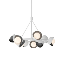 Hubbardton Forge - Canada 131068-SKT-MULT-02-89-GG0711 - Brooklyn 9-Light Double Shade Ring Pendant