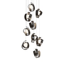 Hubbardton Forge - Canada 131099-SKT-LONG-14-GG0711 - Riza 9-Light Pendant