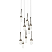 Hubbardton Forge - Canada 131100-SKT-LONG-07-YJ0434 - Link 9-Light Blown Glass Pendant