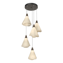 Hubbardton Forge - Canada 131122-SKT-STND-05-SH1987 - Mobius 5-Light Pendant