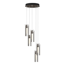 Hubbardton Forge - Canada 131124-SKT-STND-05-ZM0065 - Exos Glass 5-Light Pendant