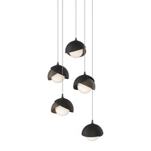 Hubbardton Forge - Canada 131125-SKT-LONG-05-10-GG0711 - Brooklyn 5-Light Double Shade Pendant