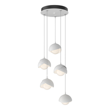 Hubbardton Forge - Canada 131125-SKT-STND-02-02-GG0711 - Brooklyn 5-Light Double Shade Pendant