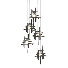 Hubbardton Forge - Canada 131128-SKT-LONG-20-YC0305 - Tura 5-Light Frosted Glass Pendant