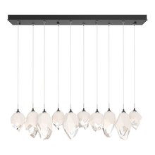 Hubbardton Forge - Canada 131145-SKT-LONG-02-WP0756 - Chrysalis 10-Light Mixed Crystal Pendant