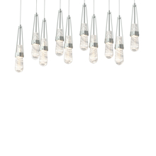 Hubbardton Forge - Canada 131200-SKT-LONG-82-YJ0434 - Link 10-Light Blown Glass Pendant