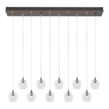 Hubbardton Forge - Canada 131203-SKT-STND-05-ZM0709 - Ume 10-Light Pendant