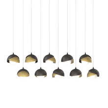 Hubbardton Forge - Canada 131205-SKT-LONG-14-86-GG0711 - Brooklyn 10-Light Double Shade Pendant