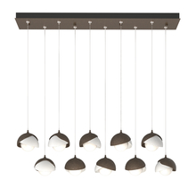 Hubbardton Forge - Canada 131205-SKT-STND-05-02-GG0711 - Brooklyn 10-Light Double Shade Pendant