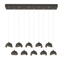 Hubbardton Forge - Canada 131205-SKT-STND-14-07-GG0711 - Brooklyn 10-Light Double Shade Pendant