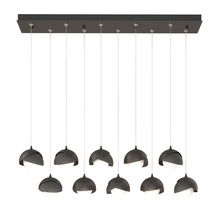 Hubbardton Forge - Canada 131205-SKT-STND-14-20-GG0711 - Brooklyn 10-Light Double Shade Pendant