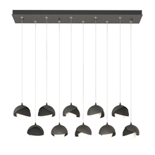 Hubbardton Forge - Canada 131205-SKT-STND-20-10-GG0711 - Brooklyn 10-Light Double Shade Pendant