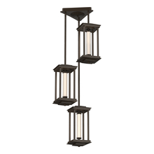 Hubbardton Forge - Canada 131635-LED-MULT-05-ZM0733 - Athena Triple Short LED Lantern