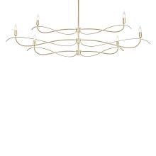 Hubbardton Forge - Canada 136352-SKT-MULT-86 - Willow 6-Light Large Chandelier