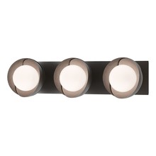 Hubbardton Forge - Canada 201378-SKT-14-14-GG0711 - Brooklyn 3-Light Straight Double Shade Bath Sconce