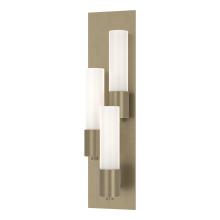 Hubbardton Forge - Canada 204423-SKT-LFT-84-GG0392 - Portico 3 Light Sconce