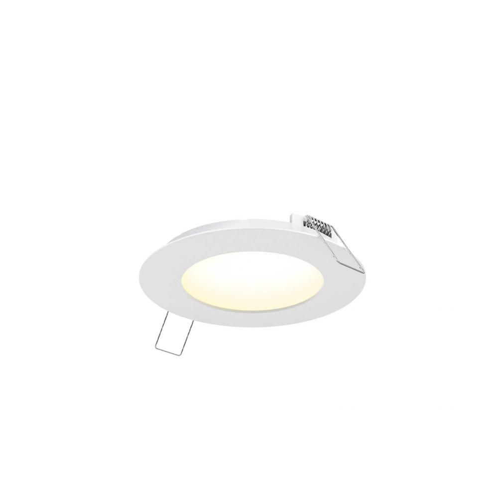 4&#34; Round Panel Light With Dim-To-Warm Technology