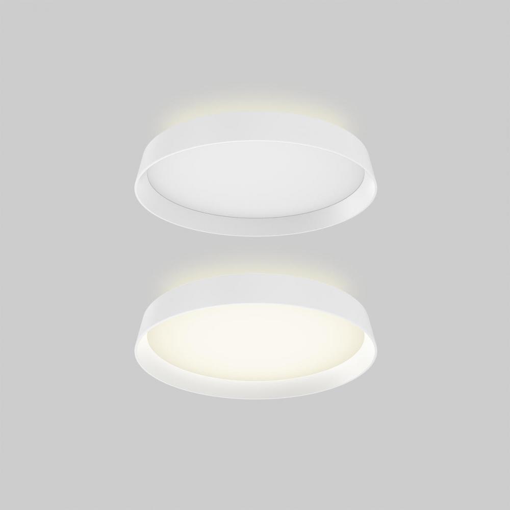 Aurora 12 Inch Dual-Light Dimmable LED Flush Mount