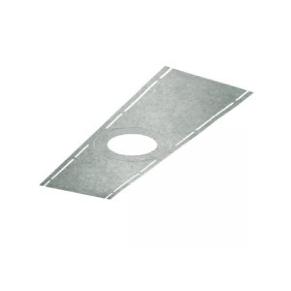 Universal Flat rough-in plate for 4&#34; & 6&#34; recessed & regressed line