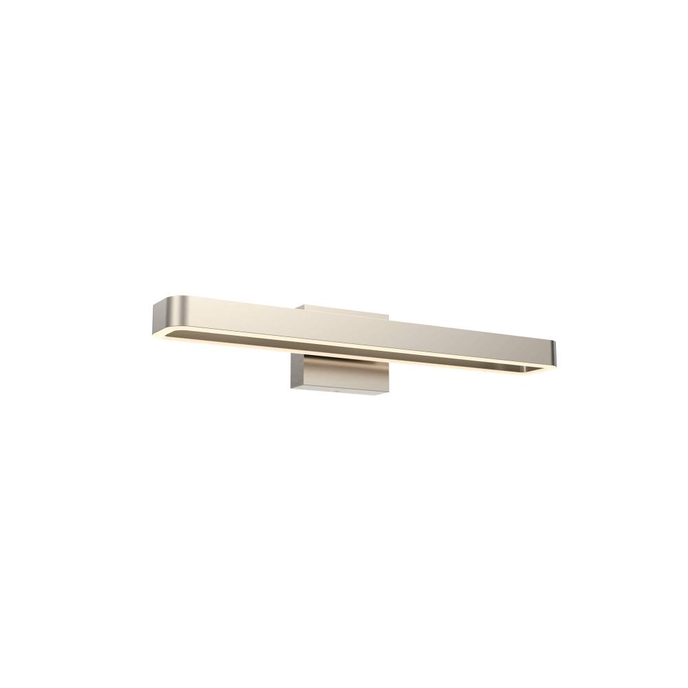 Rectangular swivel vanity wall sconce 24&#39;&#39; Satin Nickel