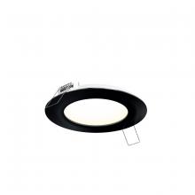 Dals 5006-CC-BK - 6 Inch Round CCT LED Recessed Panel Light