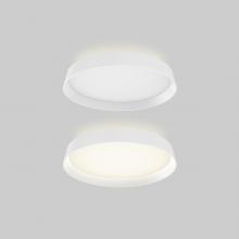 Dals CFH12-3K-WH - Aurora 12 Inch Dual-Light Dimmable LED Flush Mount