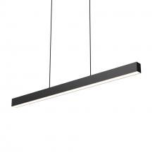 Dals LNPD48-CC-V-BK - Pendant linear 4' 5CCT 0-10V dimming (120-277-347V)