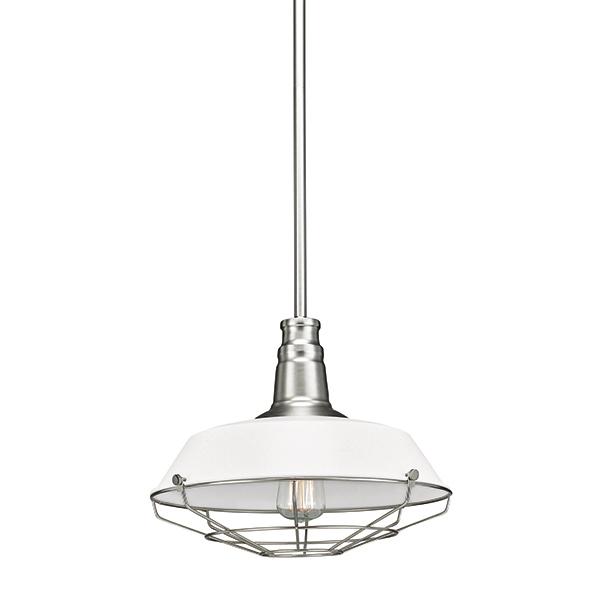 Mercantile Pendants Brushed Chrome