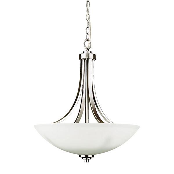 Oxford Pendants Brushed Chrome