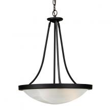 Russell Lighting 134-615/BLK - Monroe Pendants Black