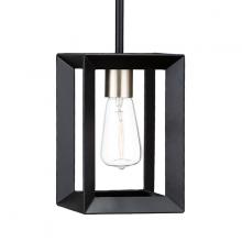 Russell Lighting 211-401/BLK/SG - Heartland Pendants Black