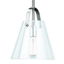 Russell Lighting 237-001/BCH/CL - Cosmo Pendants Brushed Chrome