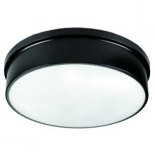 Russell Lighting L307-614/16 - Lunette Flush Mount Black