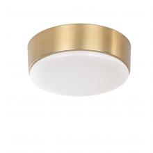 Russell Lighting FM7611/SG - Aylin - LED 3CCT 11 Flush Mount in Soft Gold with Arylic Lens