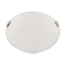 Russell Lighting L315-716/16 - Lunar Flush Mount Brushed Chrome