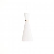 Russell Lighting PD1171/MWSG - Konic - 14 Light  Pendant in Matte White and Soft Gold