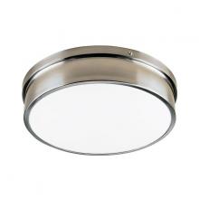 Russell Lighting L307-714/19 - Lunette Flush Mount Brushed Chrome