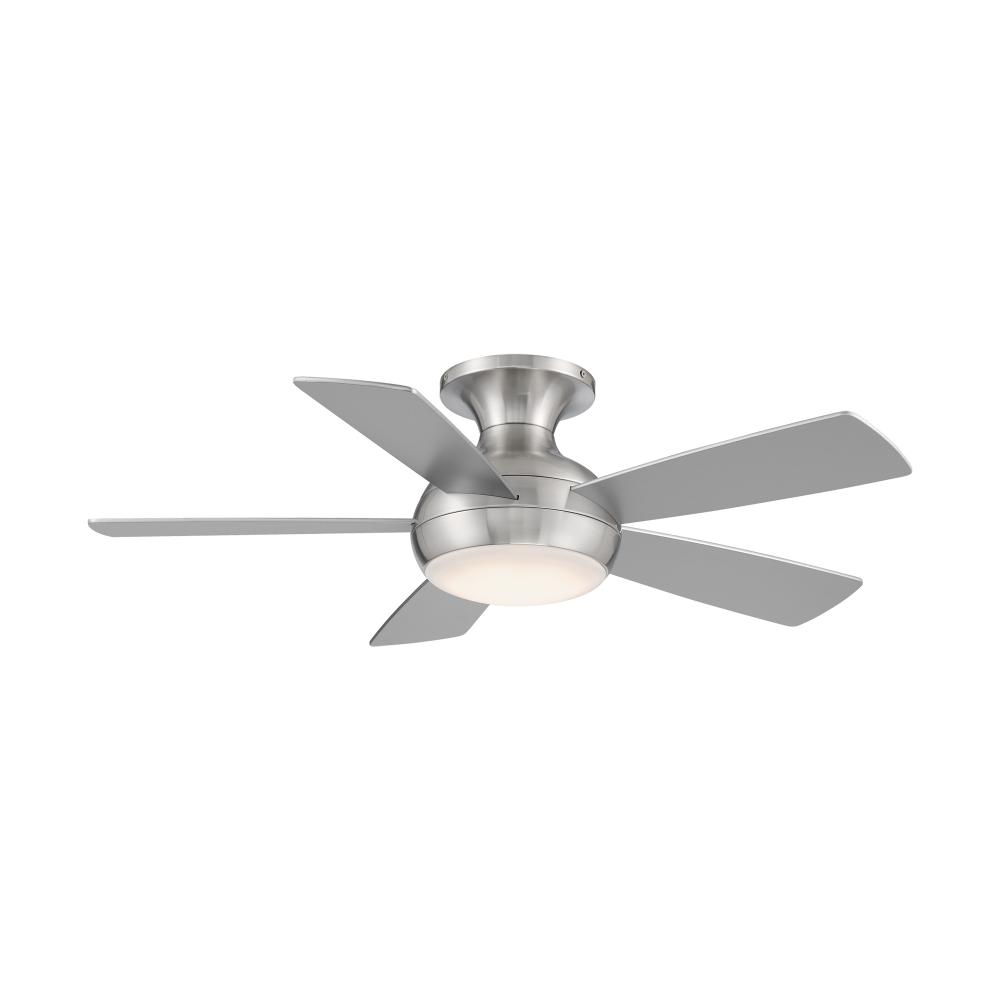 Odyssey Flush 44&#34; Brushed Nickel WITH LUMINAIRE