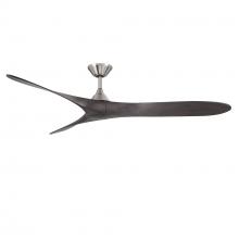 WAC Smart Fan Collection F-089-BN/EB - Malibu Brushed Nickel/Ebony