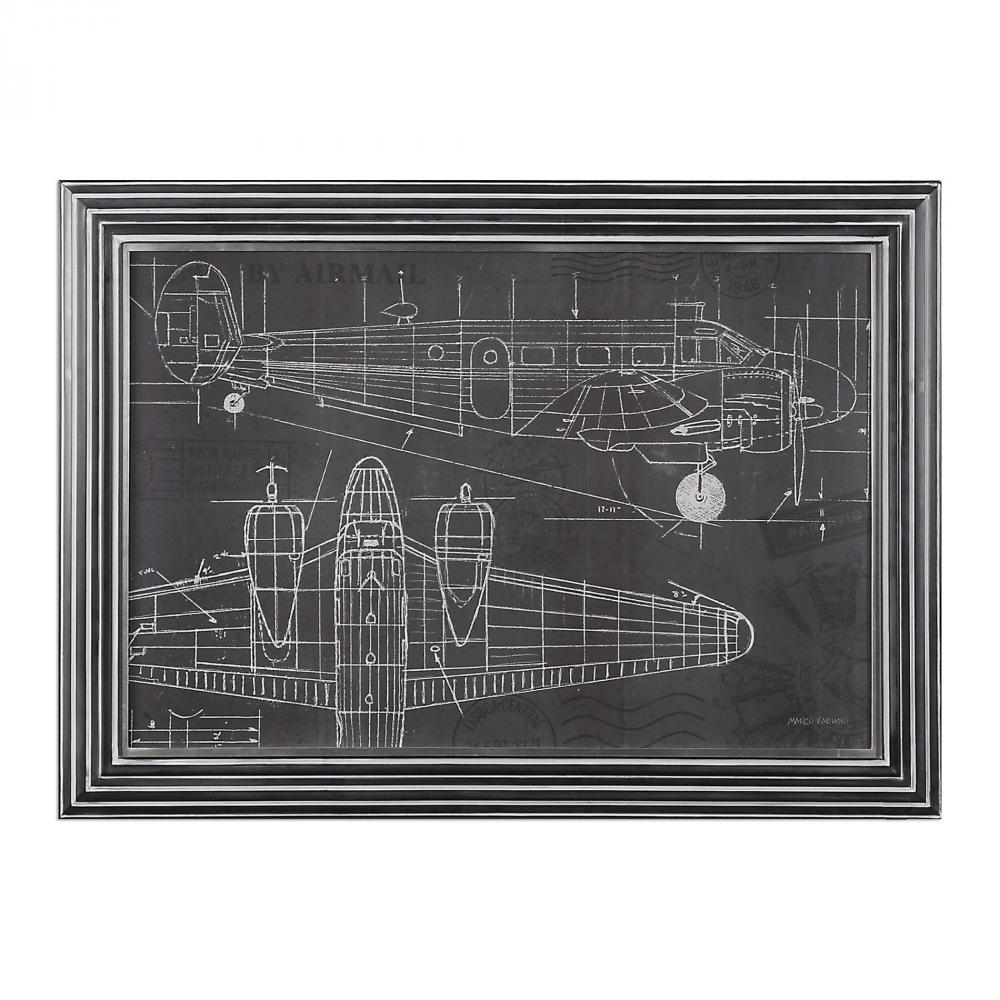 Uttermost Plane Blueprint Art