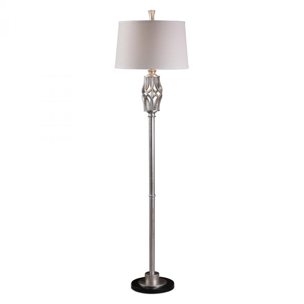 Uttermost Cadeyrn Forged Steel Floor Lamp