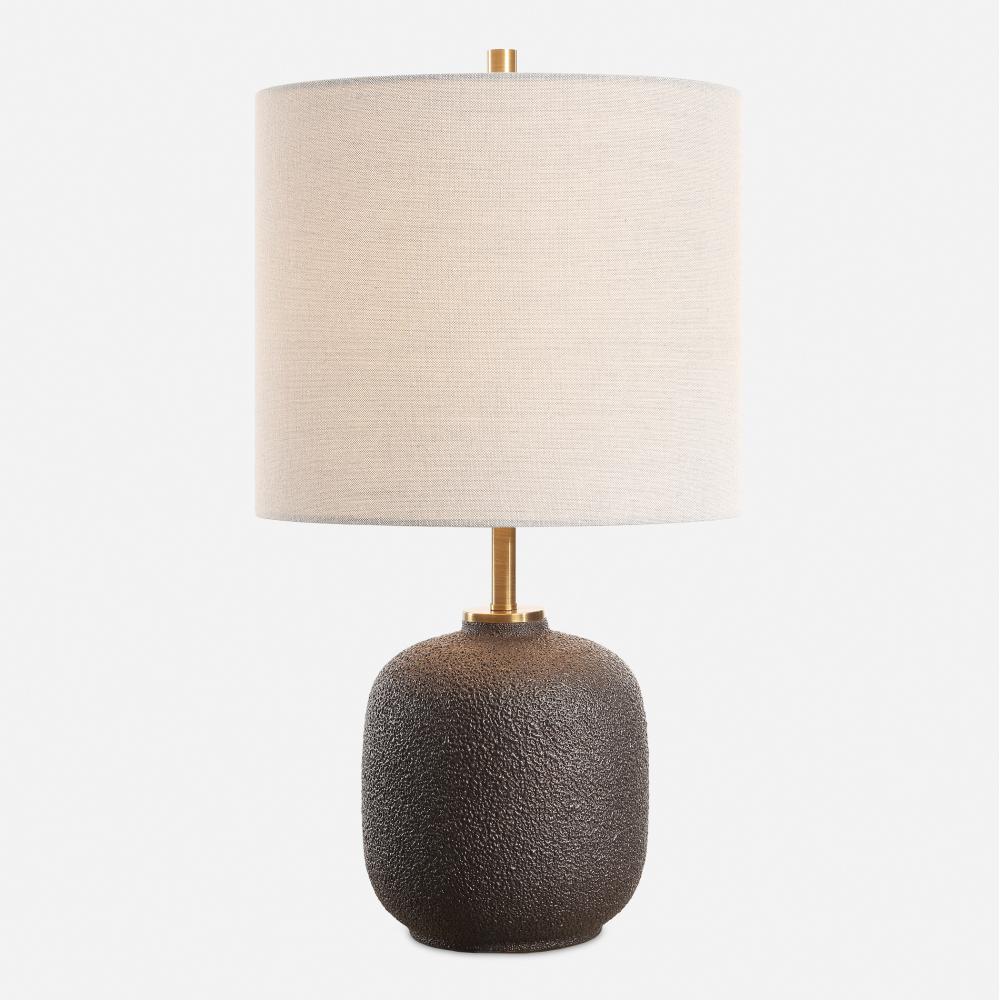 Uttermost Blacktop Textured Buffet Lamp