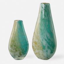 Uttermost 18157 - High Tide Glass Vases, S/2