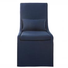 Uttermost 23726 - Coley Denim Armless Chair