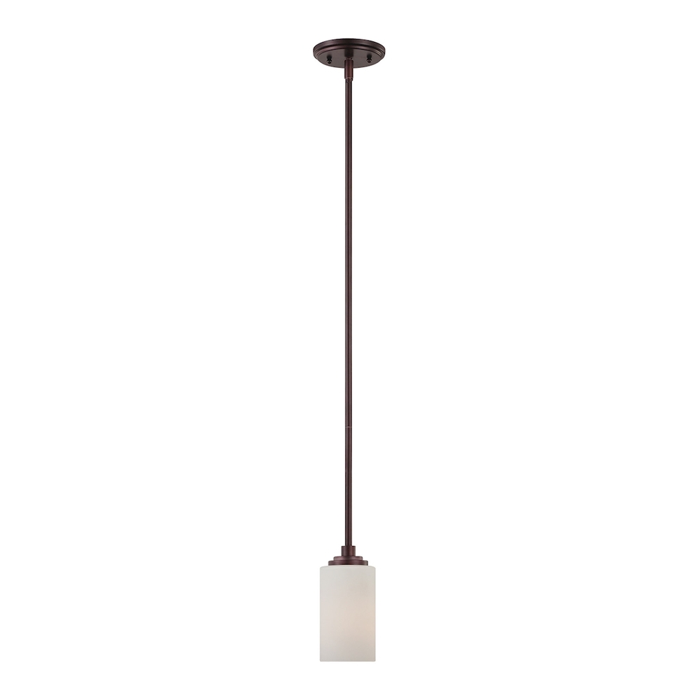 Thomas - Pittman 5&#39;&#39; Wide 1-Light Mini Pendant - Sienna Bronze