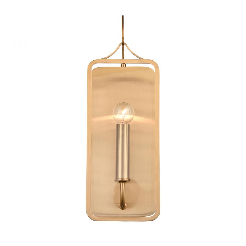 Merge 15&#39;&#39; High 1-Light Sconce - Satin Brass