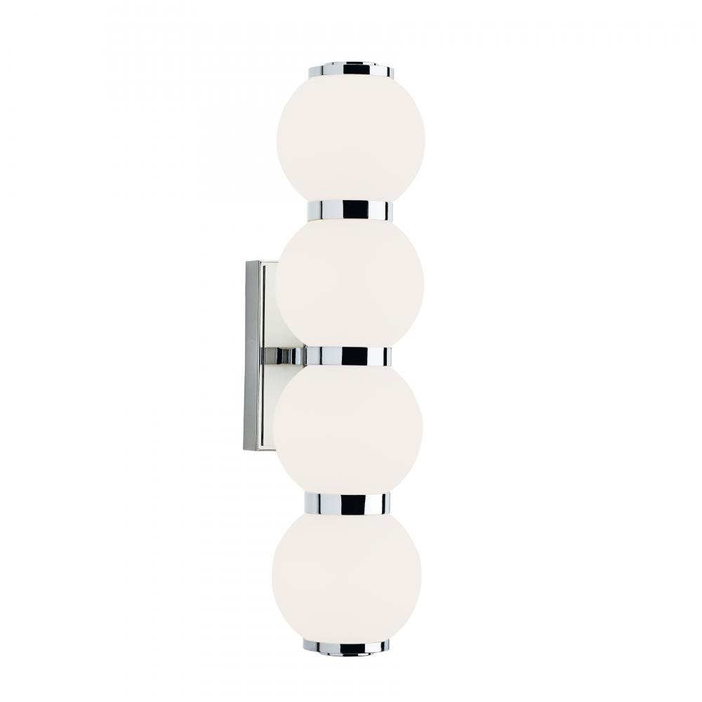 Celeste 24&#39;&#39; High Integrated LED Sconce - Chrome